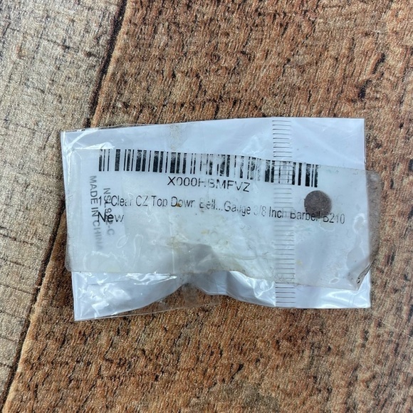 NEW Belly Button Barbell Ring Feather Turquoise Boho Gem Jewel Bundle Set - Picture 5 of 5